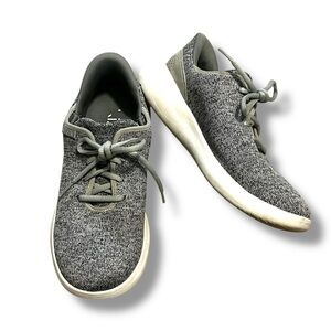 Kizik Madrid Sneakers Eco Knit Womens 10 Hands Free Slip On Heathered Gray